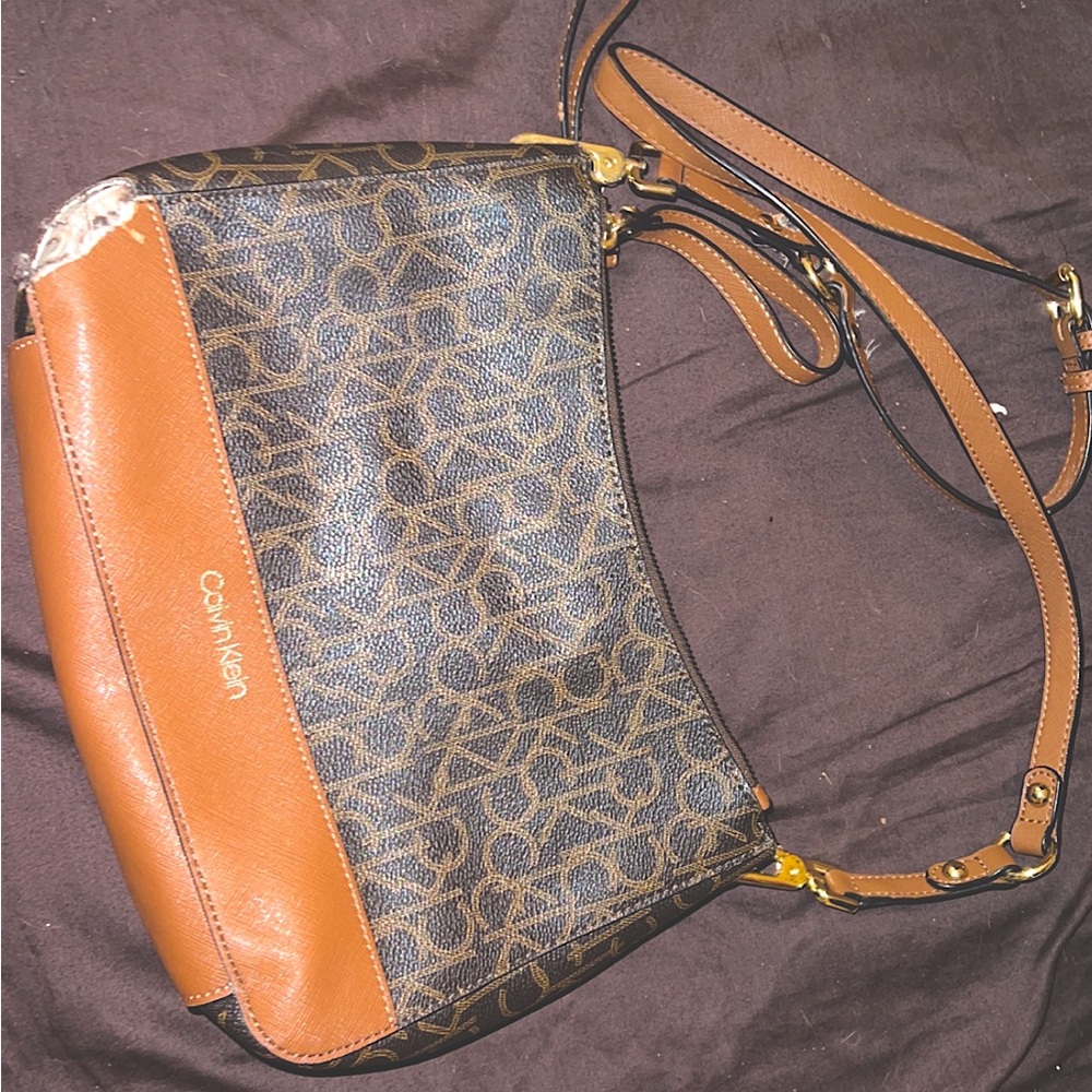 🧸Rescued Calvin Klein Logo Purse🧸